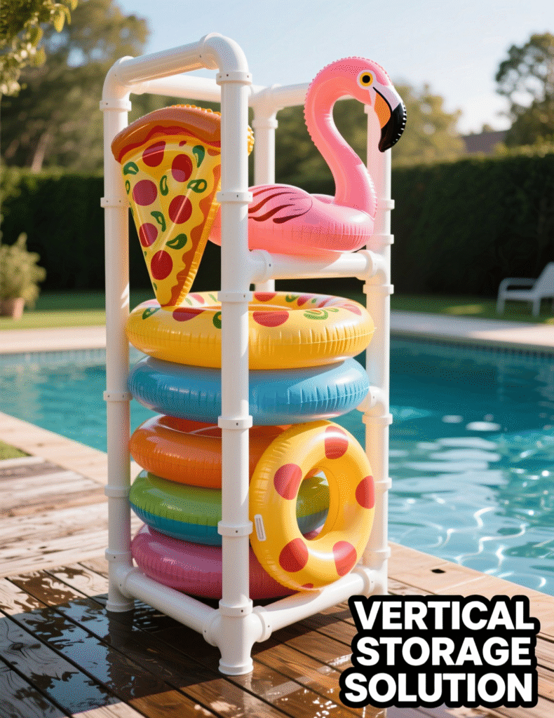 20+ DIY Pool Toy & Float Storage, The Perfect Pool Organization Ideas For DIY Projects