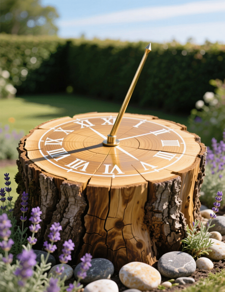 20+ Decorating Tree Stumps in Yard for DIY Furniture and Garden Art That Stands Out