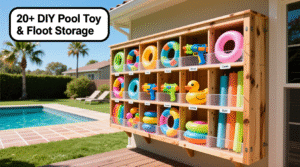 20+ DIY Pool Toy & Float Storage, The Perfect Pool Organization Ideas For DIY Projects
