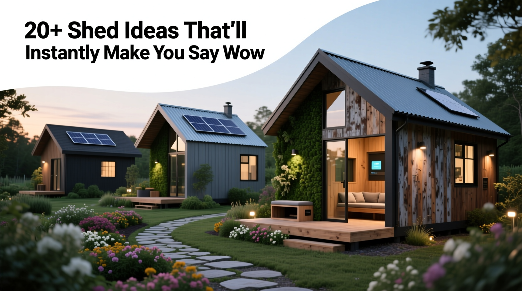 20+ Shed Ideas That’ll Instantly Make You Say Wow